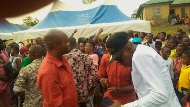 Nko and Onyadama community members jubilating at a recent get-together in May 2024.